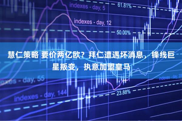 慧仁策略 要价两亿欧？拜仁遭遇坏消息，锋线巨星叛变，执意加盟皇马